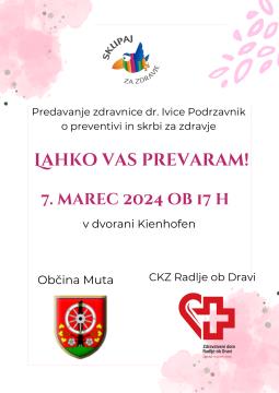 Predavanje zdravnice